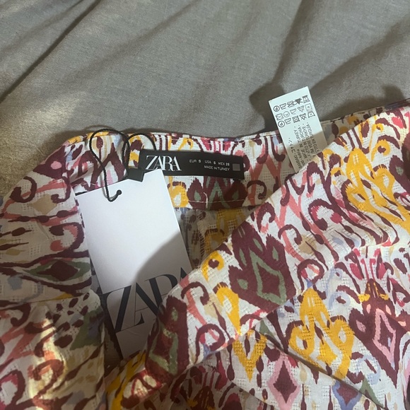 ZARA Printed Skort - Picture 6 of 7